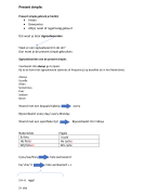 Present simple engels