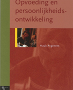 Samenvatting Opvoeding en persoonlijkheidsontwikkeling