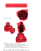 Economie samenvatting/begrippenlijst boekje 4