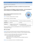 Keypoints - Hoofdstuk 2: het moleculaire organisatieniveau