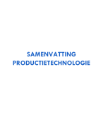 Productietechnologie 23 - 24 