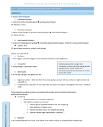 Samenvatting methoden en technieken deel 1