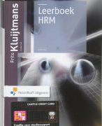 Samenvatting Leerboek Human Resource Management