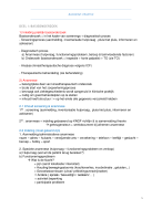 Samenvatting basiskinesitherapie 1 praktijk