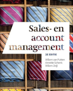 Sales- en Accountmanagement - Samenvatting