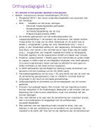 Orthopedagogiek 1.2 1BA orthopedagogiek