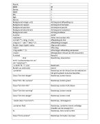 Webapps lijst tags