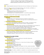 Goede samenvatting Maatschappelijk Verantwoord Ondernemen (MVO / Bossink & Masurel) hele boek!