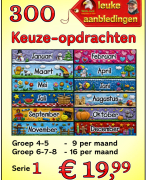 Keuze-opdrachten voor groep 4-5-6-7-8