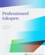 Samenvatting Professioneel inkopen
