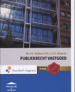Samenvatting Publiekrecht vastgoed