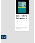 Praktisch Belastingrecht Samenvatting, CJM Jacobs