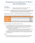 Management accounting deel 2