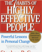 Samenvatting Seven Habits of Highly Effective People, The