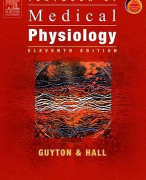 Textbook Of Medical Physiology - H9, 10, 11, 12, 13, 14, 15, 16, 20, 43, 44  