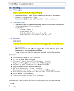 Samenvatting wiskunde 1.2