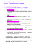samenvatting psychologie 1.2
