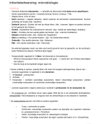 Samenvatting Infectiebeheersing microbiologie