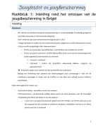 Samenvatting jeugdrecht 