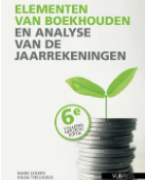 Samenvatting met belangrijke elementen van boekhouden, analyse van de jaarrekeningen en kostprijsberekening