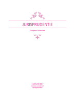 European Union Law RR202 - Samenvatting Jurisprudentie (Nederlands)
