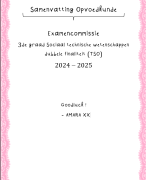 Samenvatting opvoedkunde 3de graad tso 
