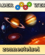 Raderwerk informatiekaarten voor groep 6-7-8 Het zonnestelsel