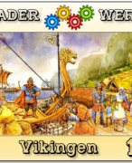 Raderwerk informatiekaarten voor groep 6-7-8 Vikingen
