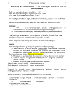 Organische chemie (cel I)