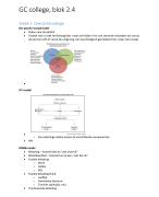 Samenvatting Gedrag en Communicatie, blok 2.4