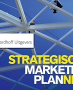 Samenvatting Strategische marketing planning