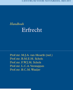 Samenvatting handboek erfrecht voor vak Erfrecht Vrije Universiteit Amsterdam