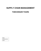 Supply chain management 