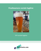 Proefexamens sociale hygiene