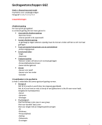 Gedragwetenschap periode ggz
