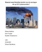 Verslag geschiedenis over 9/11