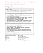 THK MA1 nieuwe curriculum RUG T2030 1.1.1 en 1.1.2. Complexe Mondproblemen 1