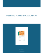 Samenvatting sociaal recht '24-'25