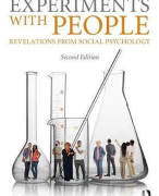 Samenvatting (NLs) van het boek 'Experiments with people' (Experimenten met mensen) van Robert P. Abelson  - door Uitblinker