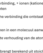 Inleiding Analytische chemie theorie januari 1BLT 