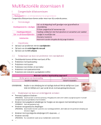 Examensamenvatting Multifactoriële stoornissen 2