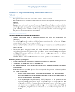 Samenvatting orthopedagogische methoden