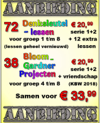 Denksleutellessen en Bloom-Gardnerprojecten aanbiedingspakket