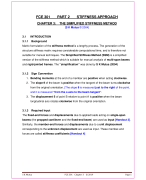 PART 2 STIFFNESS APPROACH: Chapter 3: The Simplified Stiffness Method