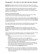 Samenvatting antropologie - filosofie vwo 5 