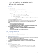 Samenvatting Psychodiagnostiek: psychometrische methoden.