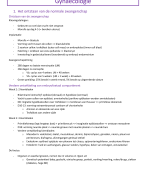 Gynaecologie (Ontwikkeling, Voorplanting en Verloskunde)