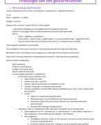 Histologie (Ontwikkeling, Voorplanting en Verloskunde)