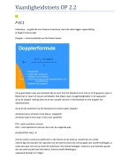 Samenvatting MBRT VHT OP2.2