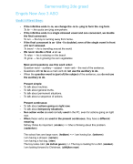 Engels 2de graad samenvatting 
